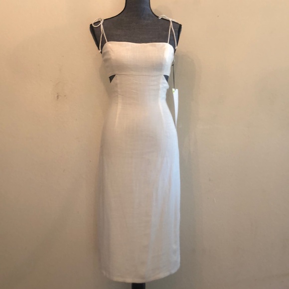 Dresses & Skirts - White midi dress